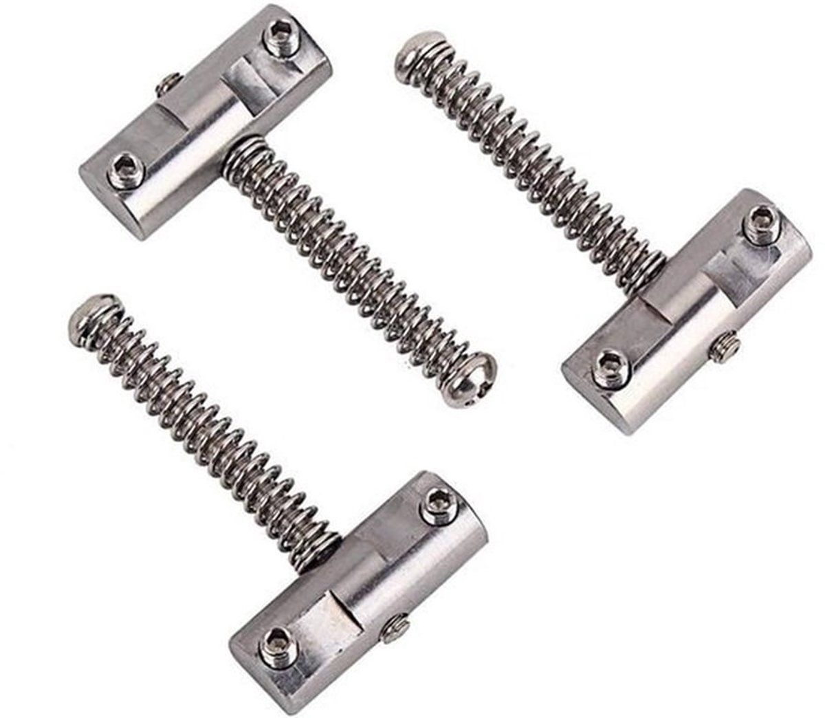 Gitaar Gecompenseerde Brug Zadels - Set van 3 - Duurzaam - 10,8 mm Barrel-Stijl - Verstelbaar - Geschikt voor Telecaster