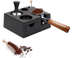 Dailygoods - Espresso Tamper Station voor Barista, Organiser voor Tamper met Antislip Voeten