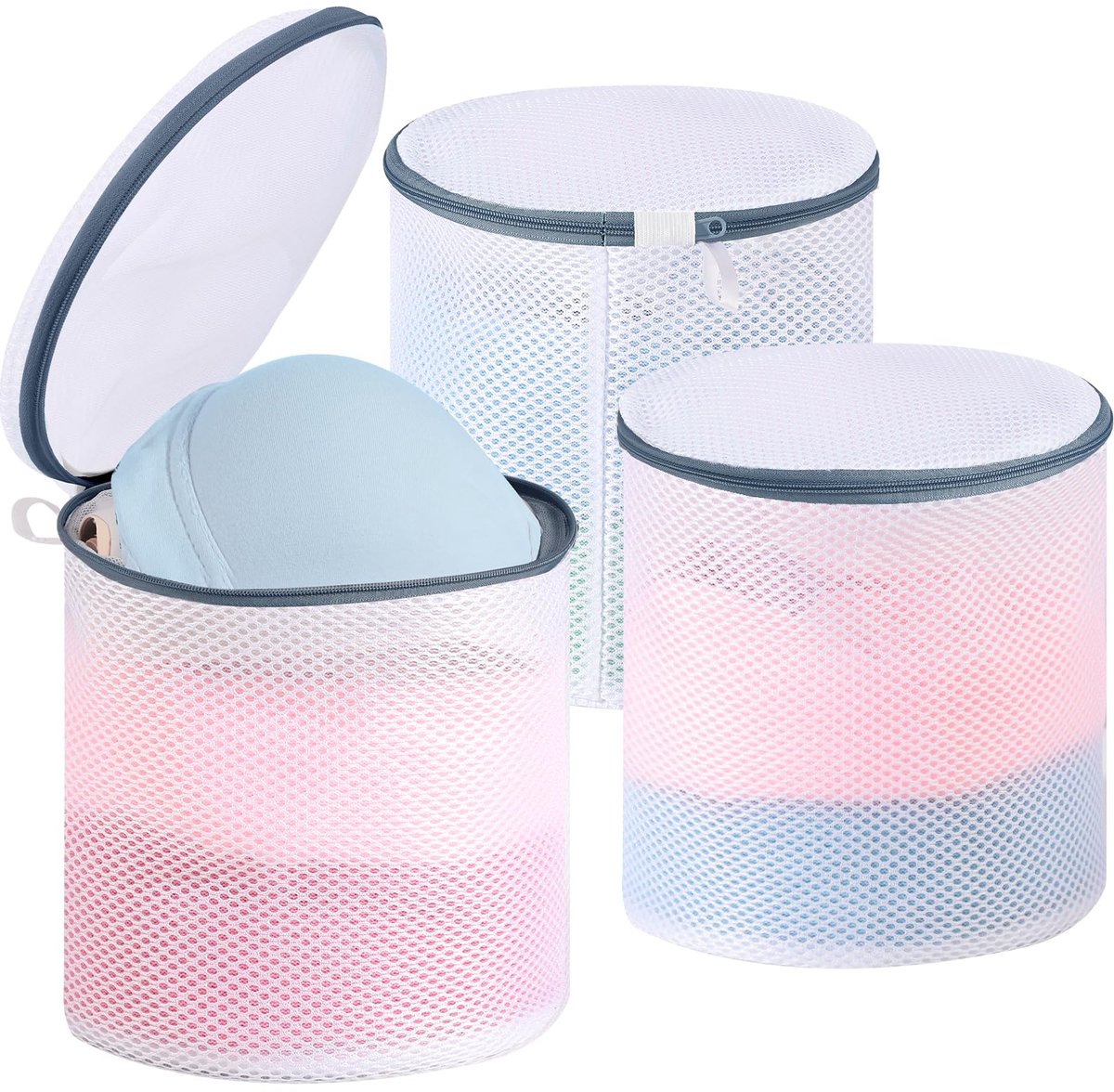 Dailygoods - Set van 3 Waszakken voor Beha's - Herbruikbare Netten voor de Wasmachine