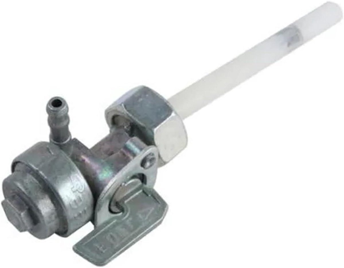 Brandstofpomp - Benzinekraan Tankkraan - Go Kart Onderhoud - Metaal en Kunststof - 150cc 250cc - Zilver