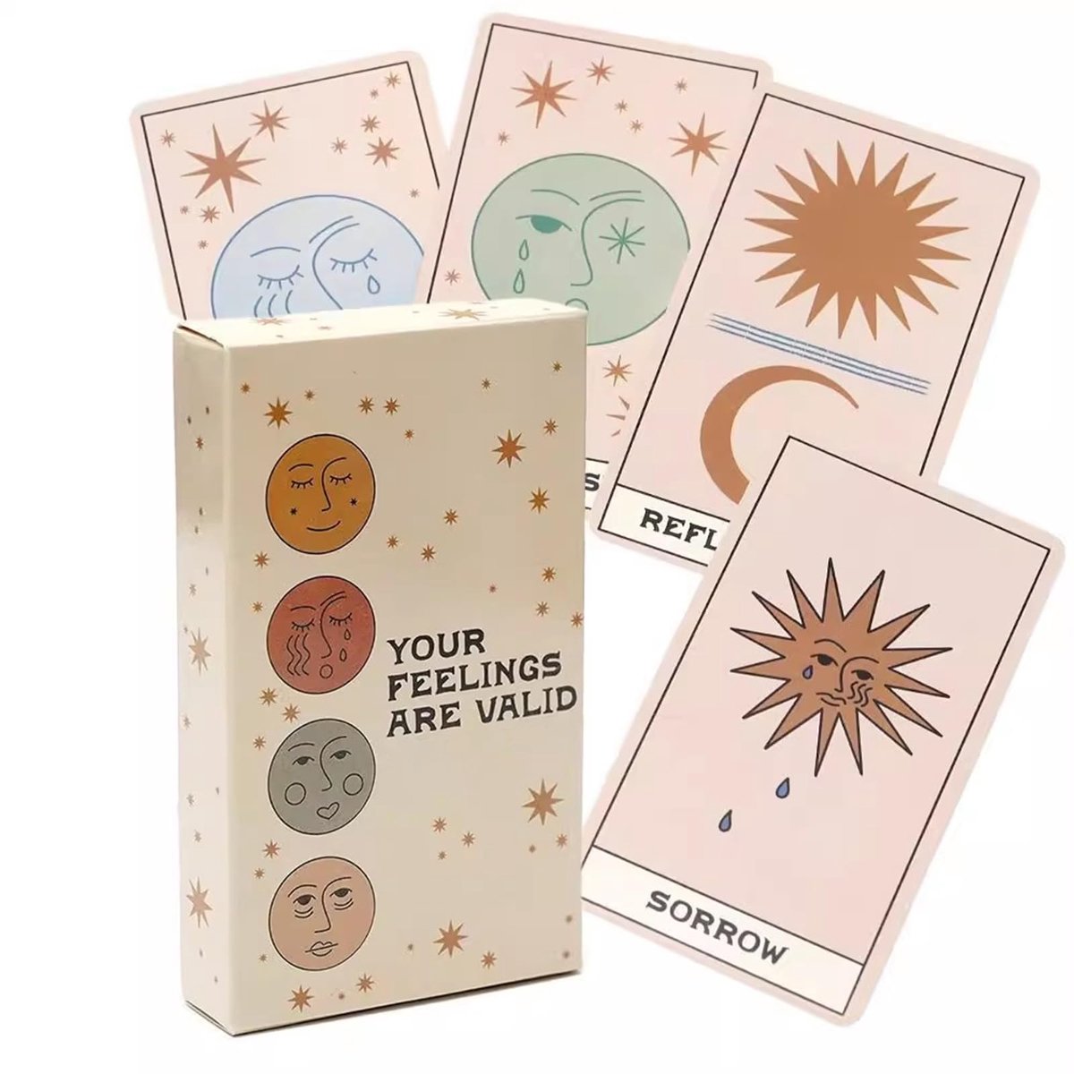 Dailygoods - Tarotspel voor Beginners - Geïllustreerde Kaarten met Handleiding