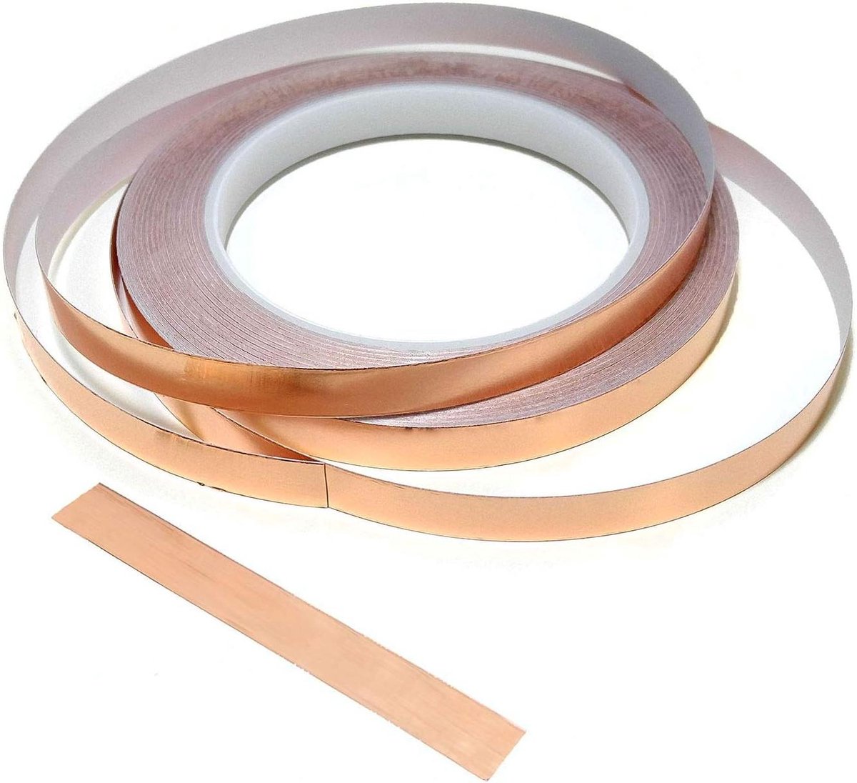 Koperen Slakken Tape - Slakkenbarrière Tape - Planten Beschermen - Zelfklevende Koperen Barrière - 25m x 10mm - Koper