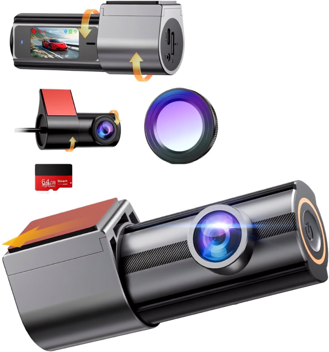 VLSelect® Dashcam - Auto Veiligheid - Dashcam Voor Auto