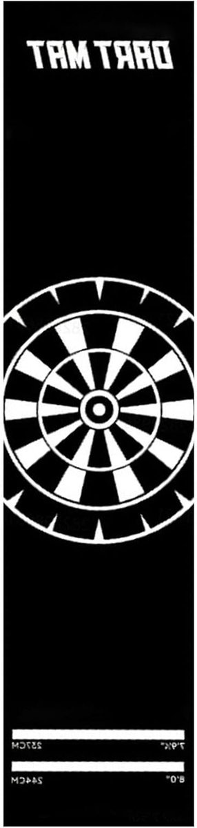 Dartbordmat Vloerbescherming - Draagbare Dartmat - Spelplezier Thuis - Met Werplijn - 300x34cm - Dart pad 11