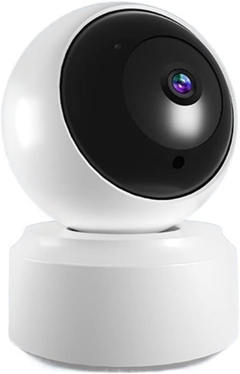 Bewakingscamera Binnen - Wifi Camera Home - Huis Beveiliging - Automatische Tracking - 1080P HD Resolutie - Wit