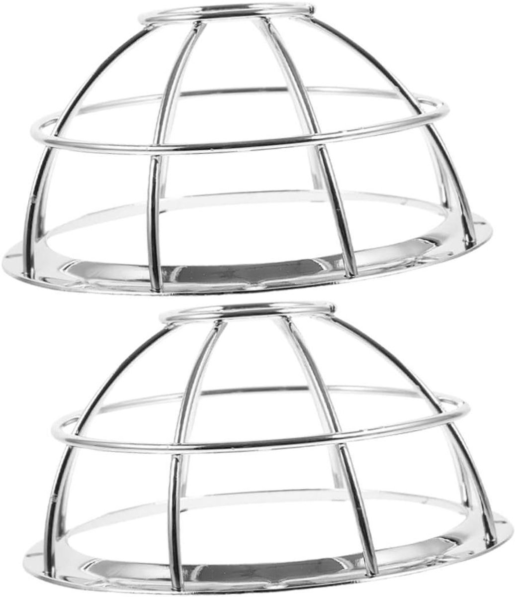 Rookmelder Beschermhoezen - Alarm Beveiliging - Veiligheid Verbeteren - Roestvrij Staal - 13.2 cm - Zilver