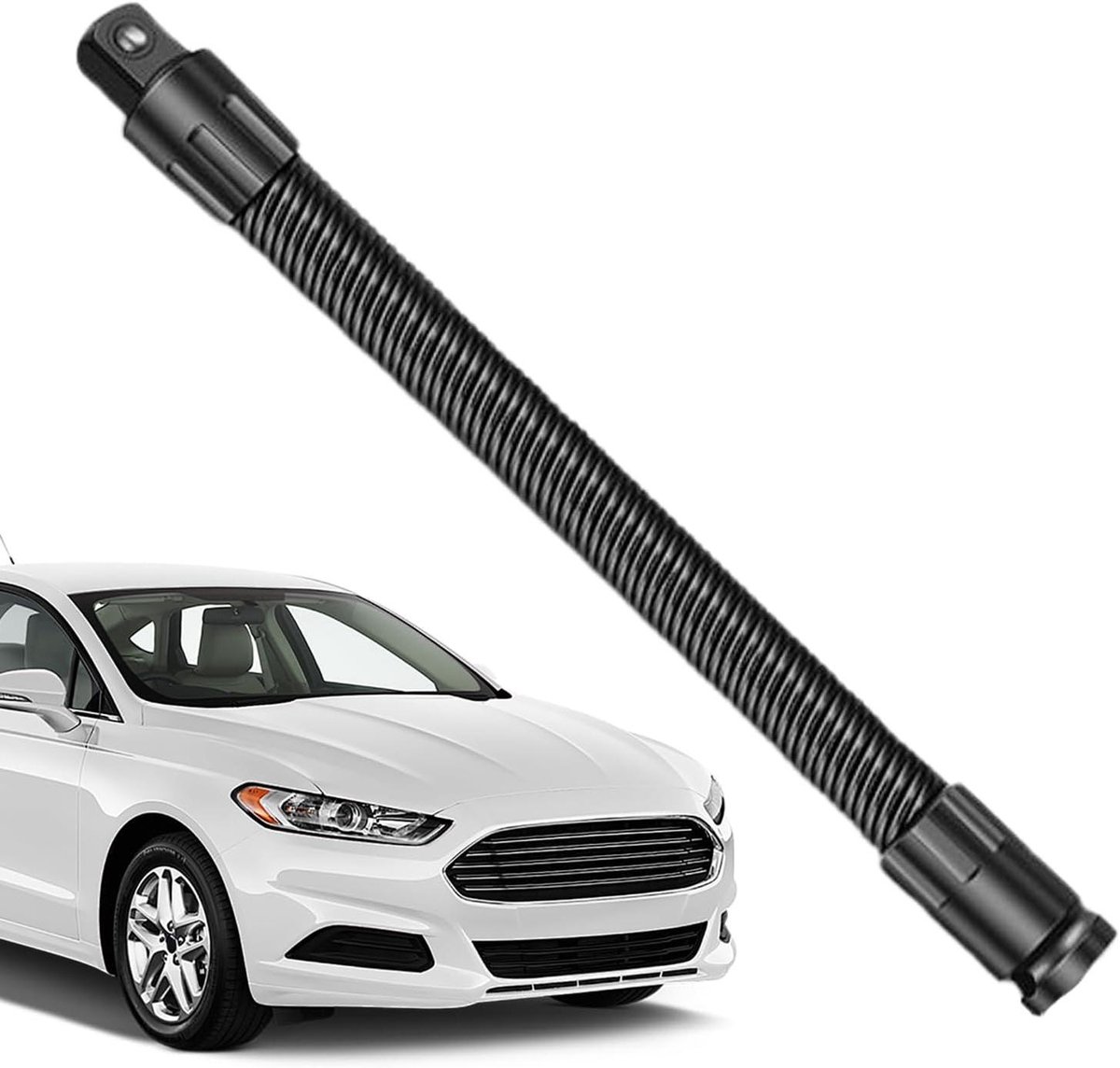 Flexibele Verlengstang - Ratelschroevendraaier Adapter - Bereik Vergroten - Flexibele Schacht - 25 cm - Metaal