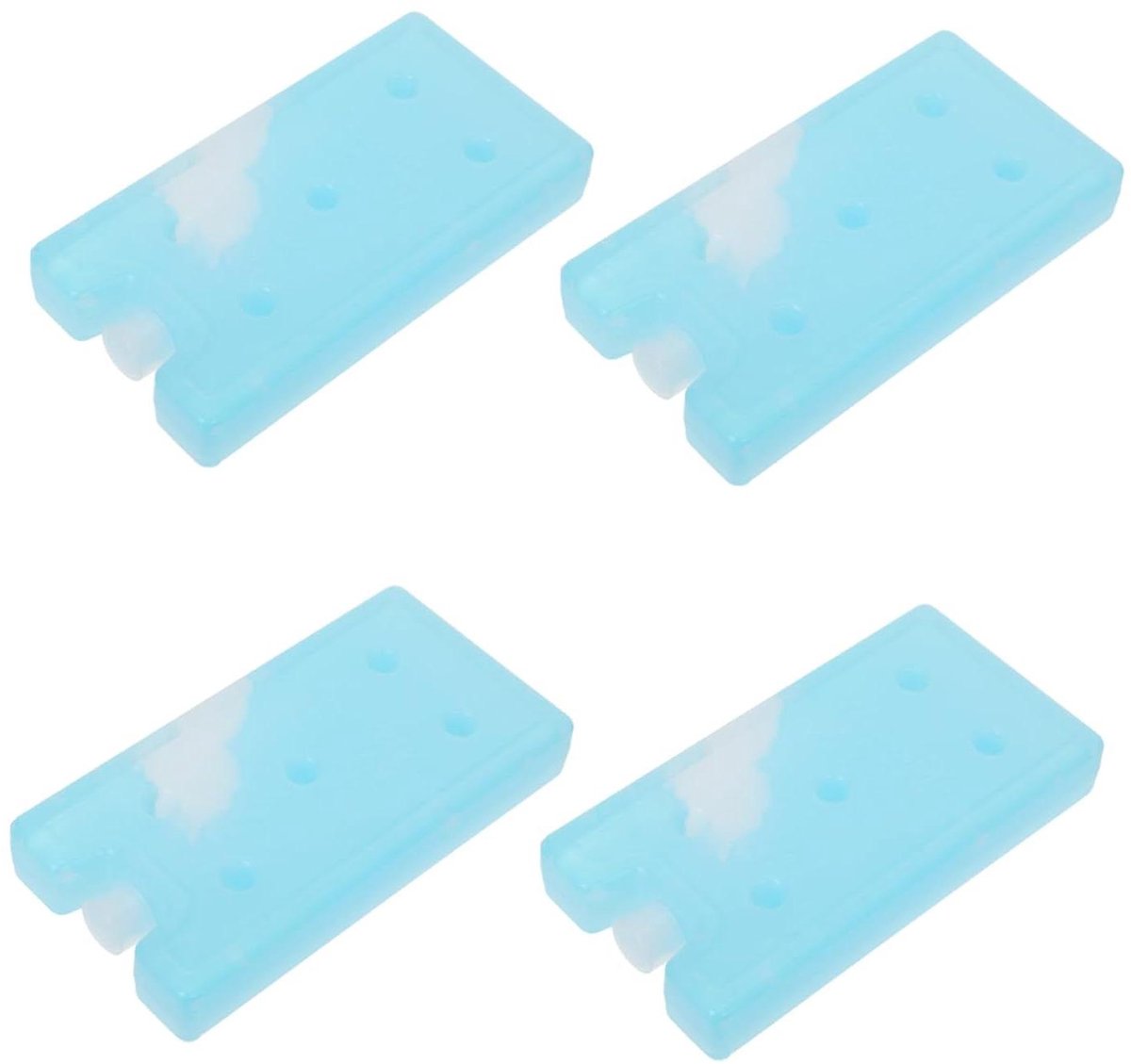 Herbruikbare Ijsblokken - Koelblokken Gel Packs - Koelboxen Ventilatoren - Lekvrij PE Materiaal - 153 x 8 x 24 cm