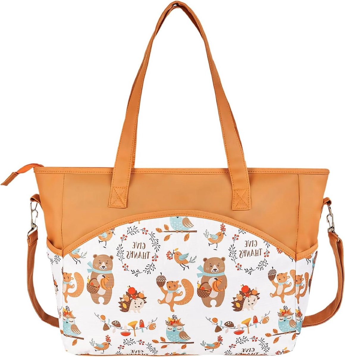 Luiertas Grote Capaciteit - Moeder Tas Baby - Organiseren Babybenodigdheden - Waterdichte Stof - 37cm x 14cm x 30.5cm