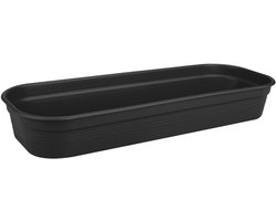Elho Green Basics Kweektray 51 - Binnen en Buiten - Kweken en Oogsten - Ø 51.5 x H 7.5 cm - Living black