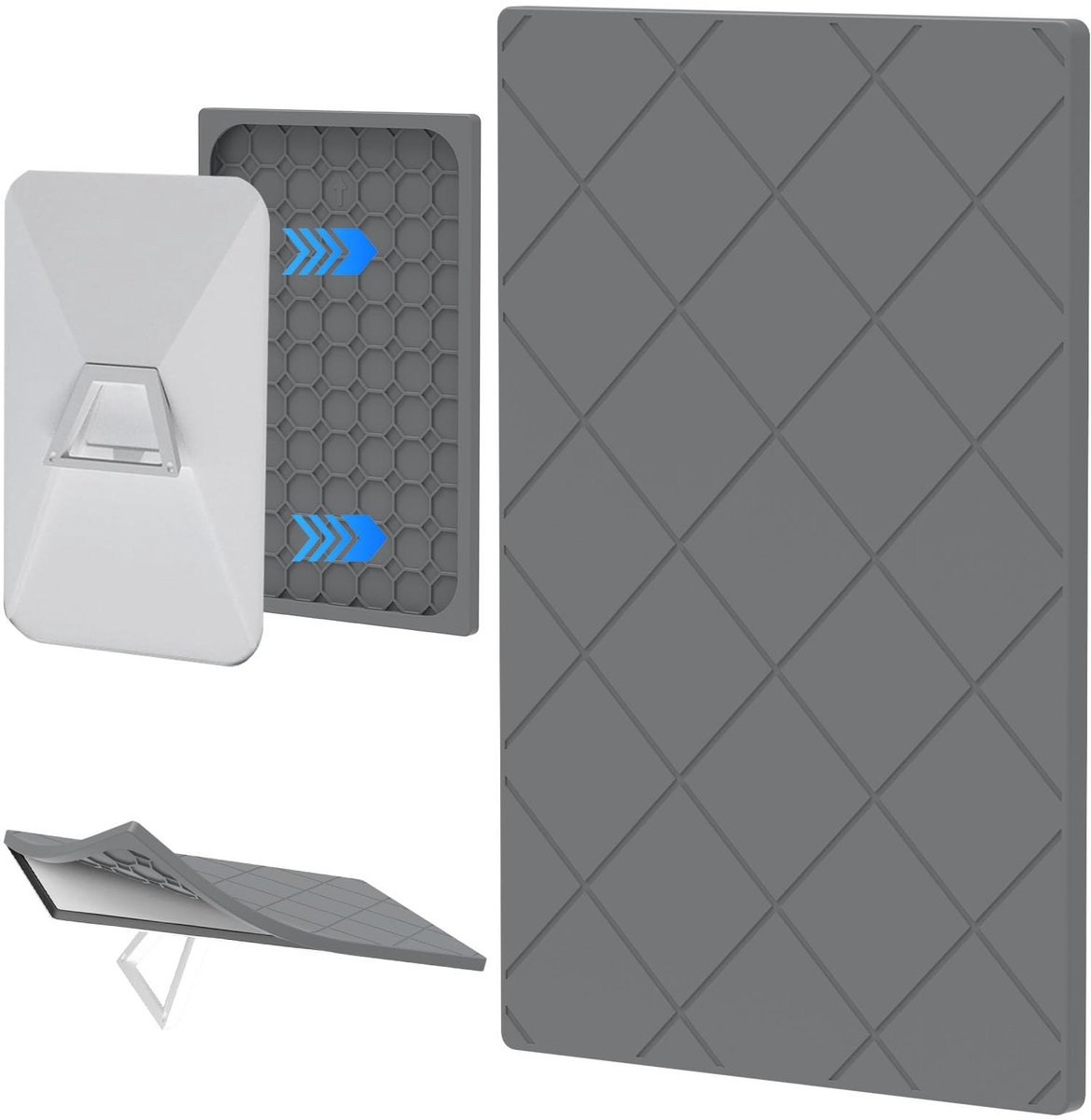 Dailygoods- Beschermhoes Stootvast - Satellietschotel - Siliconen - Signaalveilig - Camping - Wandelen - Volledige bescherming - Satellietantenne