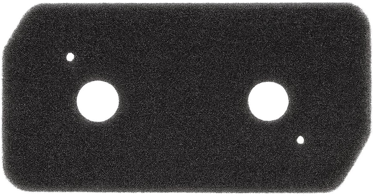 Dailygoods- Drogerfilter 228x128mm - Schuimfilter/Sokkelfilter - Isolatiedeel - Filtermat - Geschikt voor Bosch/Siemens/Constructa/Balay