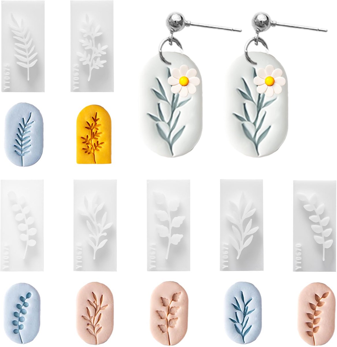 Dailygoods - 7 Uitsteekvormen van Polymeerklei voor Creatieve Sieraden