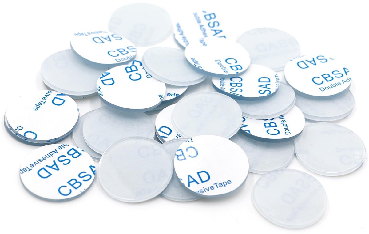 Dailygoods- Rubberen Buffers 30 Stuks - Transparant - Antislip - Zelfklevend - Beschermbuffer - 30 mm x 2 mm - Antislip Noppen