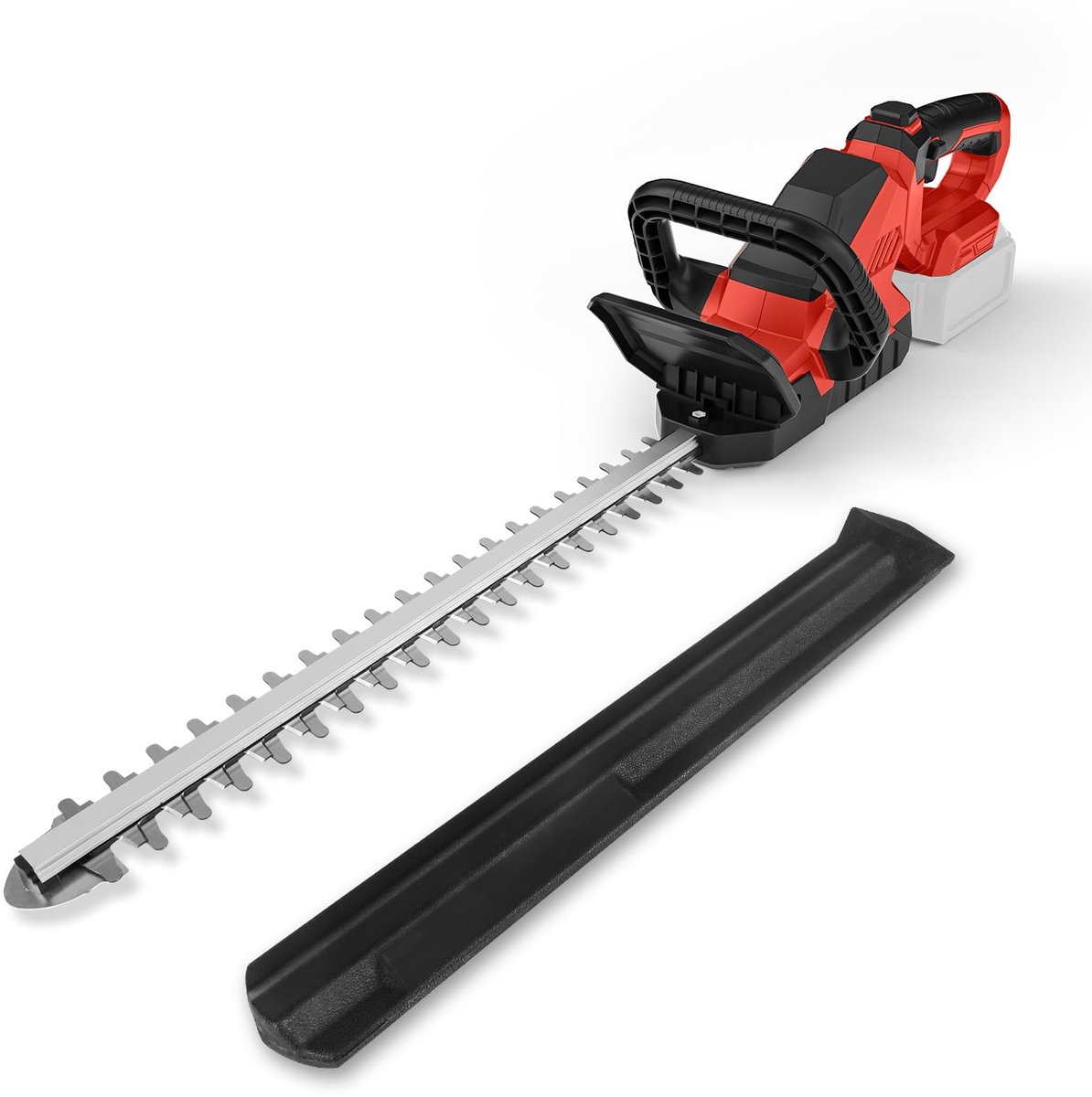 SnelShoppen - Accu Heggenschaar Graschaar 52 cm, Elektrische Grastrimmer Compatibel met 18V, Tuin en Struik Trimgereedschap voor Perfecte Gazonverzorg