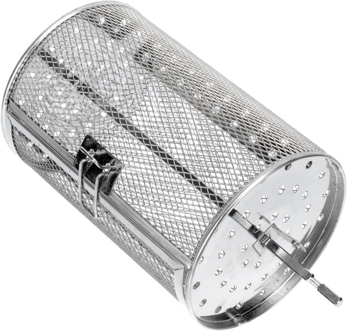 Braadpan Airfryer Rek Grillaccessoires Bakrek Voedsel Gelijkmatig Grillen Roterend Ontwerp 18 x 12 x 12 cm
