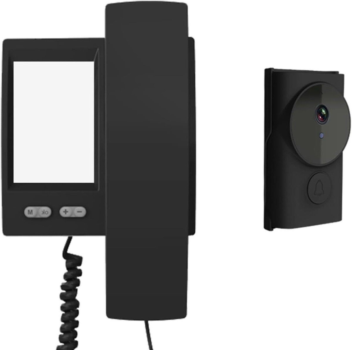 Video Deurbel Intercom - Draadloze Deurtelefoon - Huisbeveiliging Verbeteren - 3.5 Inch IPS Scherm