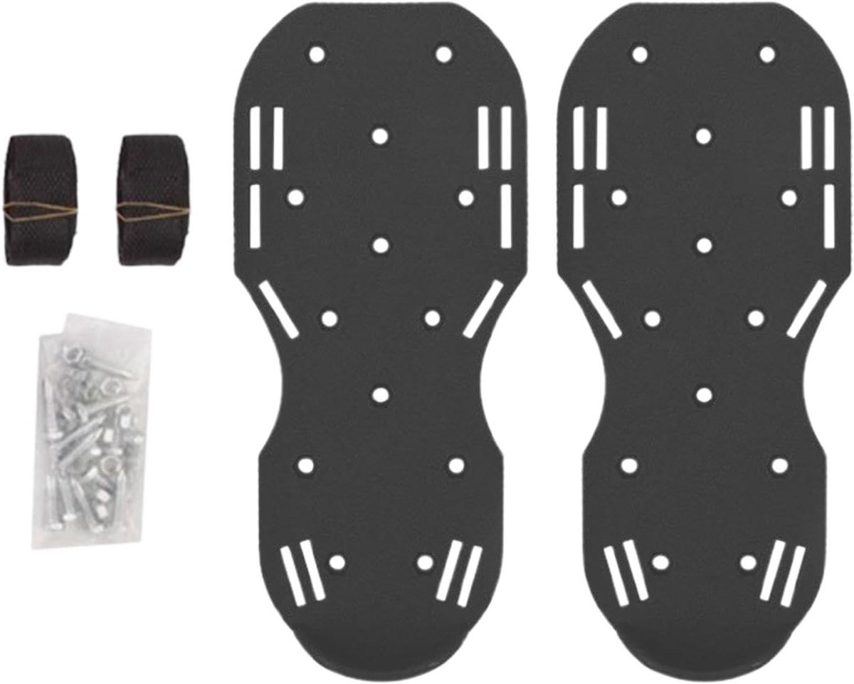 Lawn Aerator Shoes - Ventilatie Schoenen - Gazon Onderhoud - Verstelbaar Ontwerp - 31 x 15 x 6 cm