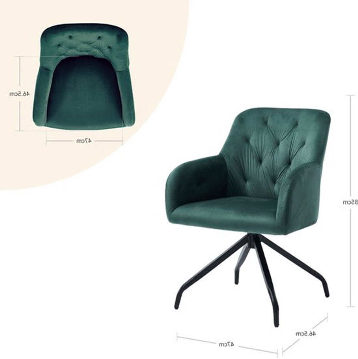 Eetkamerstoelen – Keukenstoelen – Stoelen Set – Zitmeubels – Dining Chairs – Mid-Century M