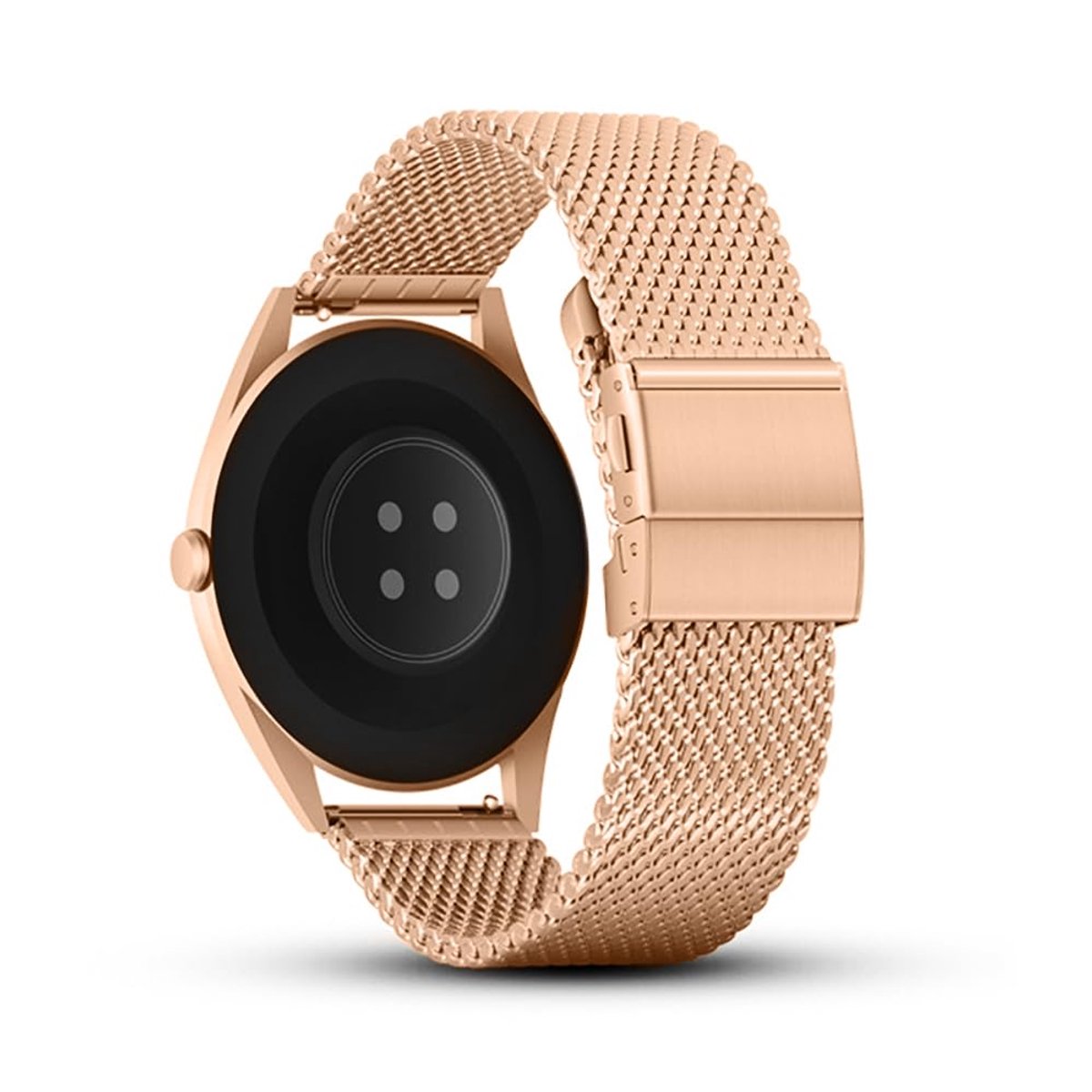 Dailygoods - Quick Release Mesh Geweven Metalen Horlogeband voor Smart Horloges