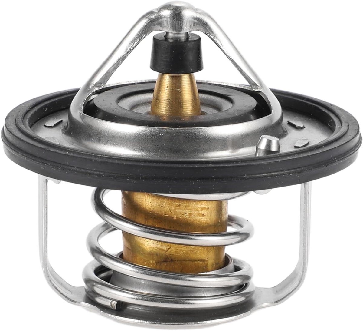 Autothermostaat - Koelvloeistofregelaar Motor - Motor Temperatuur Regelen - Verbeterde Duurzaamheid - 1 Stuk - Zilverkleurig