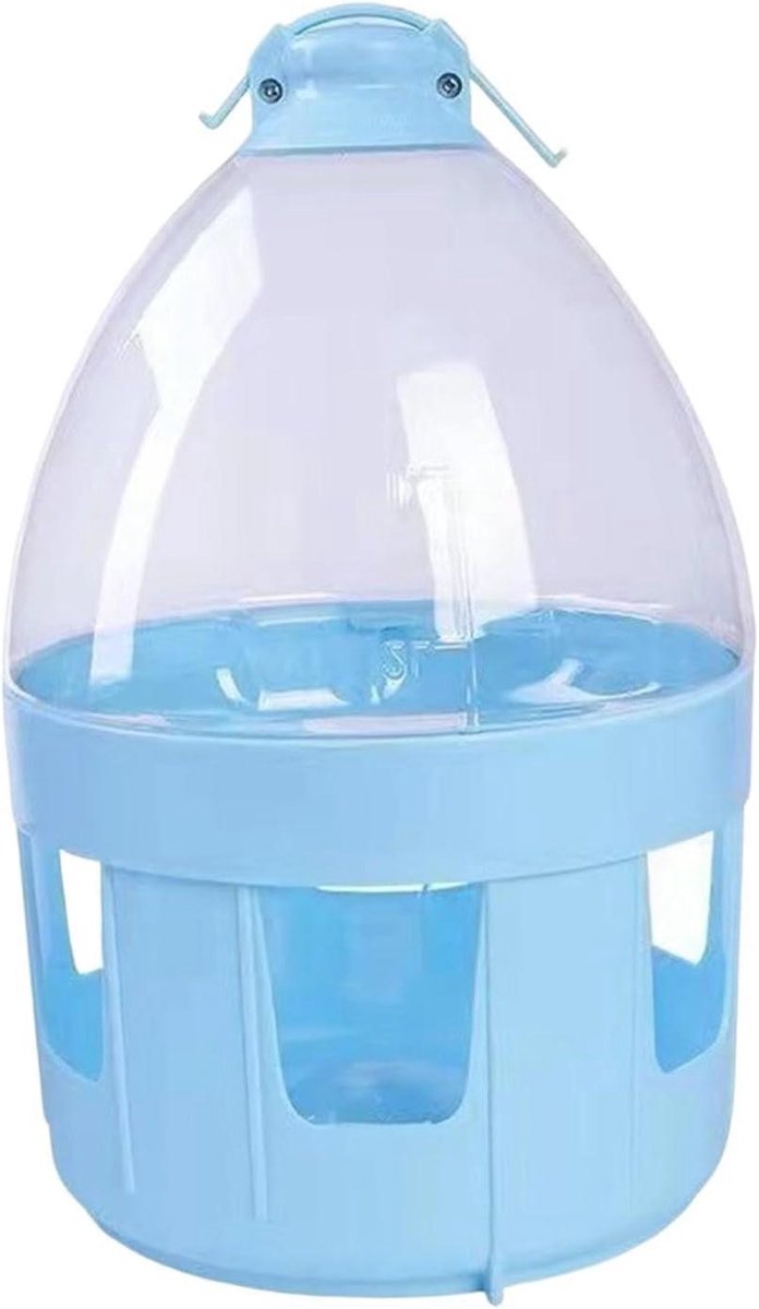 Vogel Drinkbak - Waterdispenser Vogelbad - Vers Drinkwater Bieden - Automatisch Waterniveau - 4L - Wit