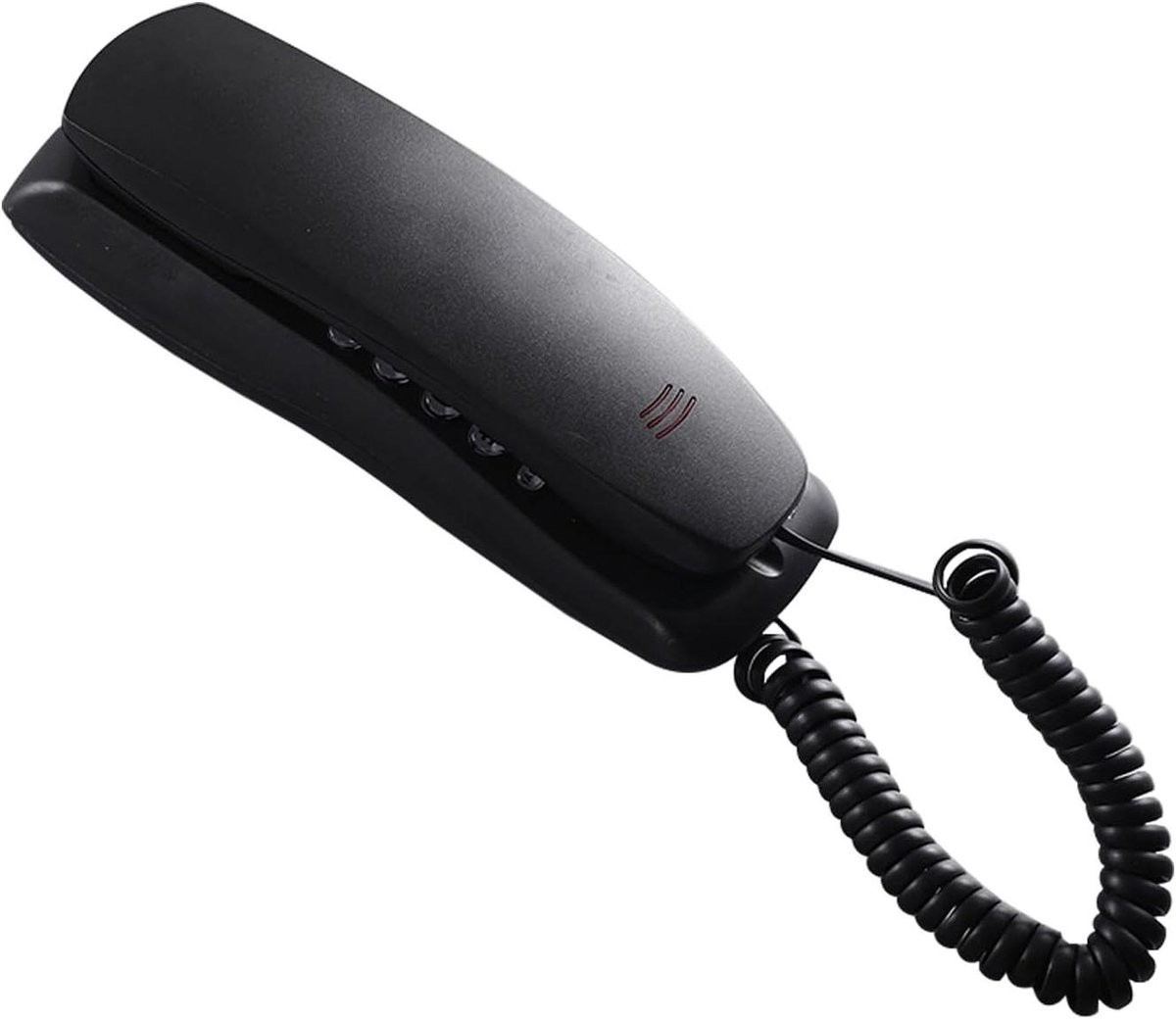 Vaste Telefoon - Seniorentelefoon Huis Telefoon - Thuis Bellen - Grote Knoppen - Standaard Formaat - Zwart