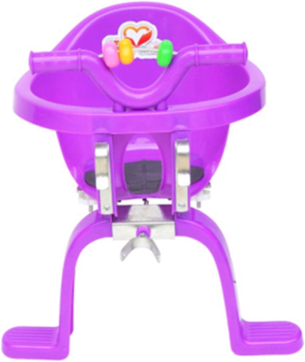 Fiets Kinderzitje - Voorzitje Kind - Samen Fietsen - Met Veiligheidsgordels - Max 30 kg - Blauw