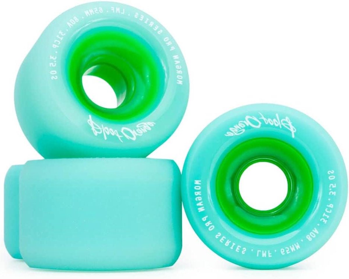 Longboard Wielen Skate Wielen Freeride Skaten Hybride Kwaliteiten 65mm 80A Zeevruchten