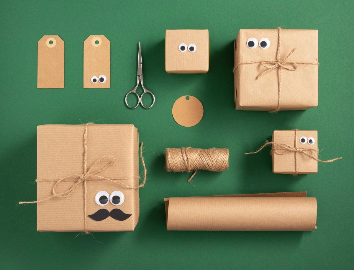 SnelShoppen - Rol kraftpapier 60 cm x 30 m - 80 g/m² voor geschenkverpakkingen, knutselen, decoraties, feest, kinderen, creatief gebruik