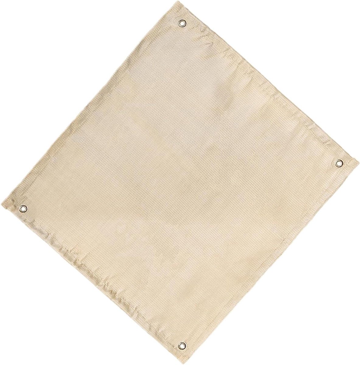 Brandwerende Deken - Blusdeken Vuurmat - Veilig Buiten - Hoge Thermische Bescherming - 90x80 cm - Lichtgeel