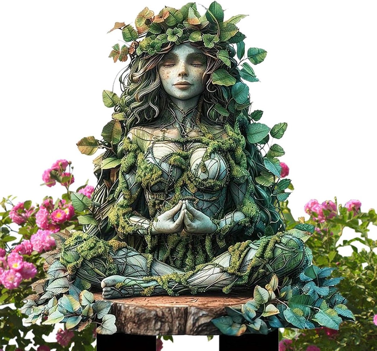 Tuinsteker Decoratie - Acryl Figuur - Tuin Verfraaien - Scheurvast Acryl - 100 x 100 x 100 mm - E