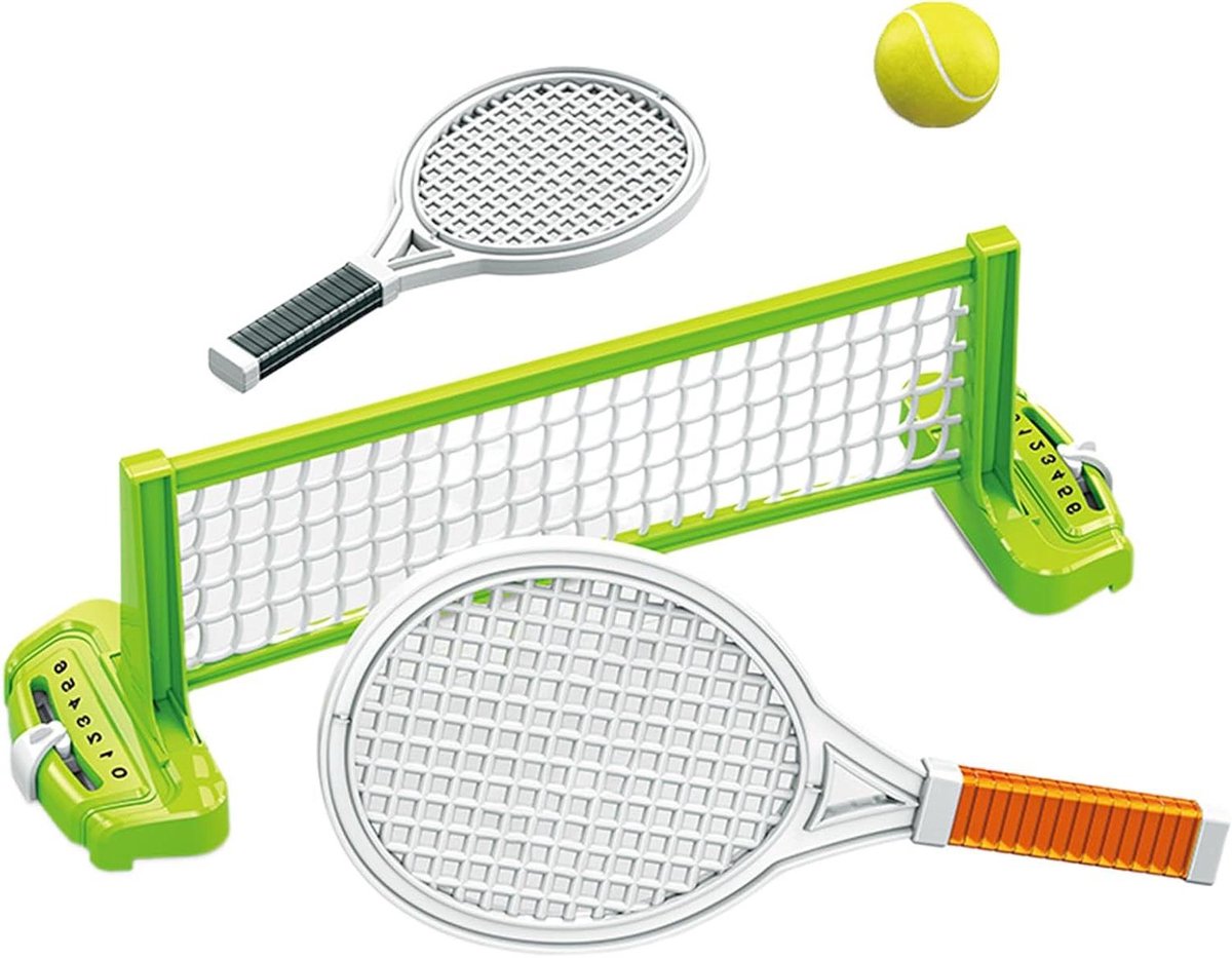 Tafeltennis Set - Mini Tafeltennis Sport - Interactief Spel - Veilig Materiaal - 24 x 15 x 5 cm