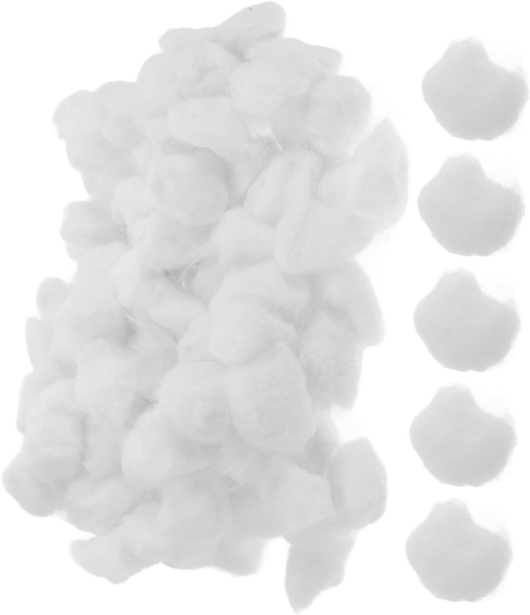 Katoenen Wattenbolletjes - Make-up Pads Verzorgingskatoen - Make-up Verwijderen - Biologisch Katoen - 500g - Wit