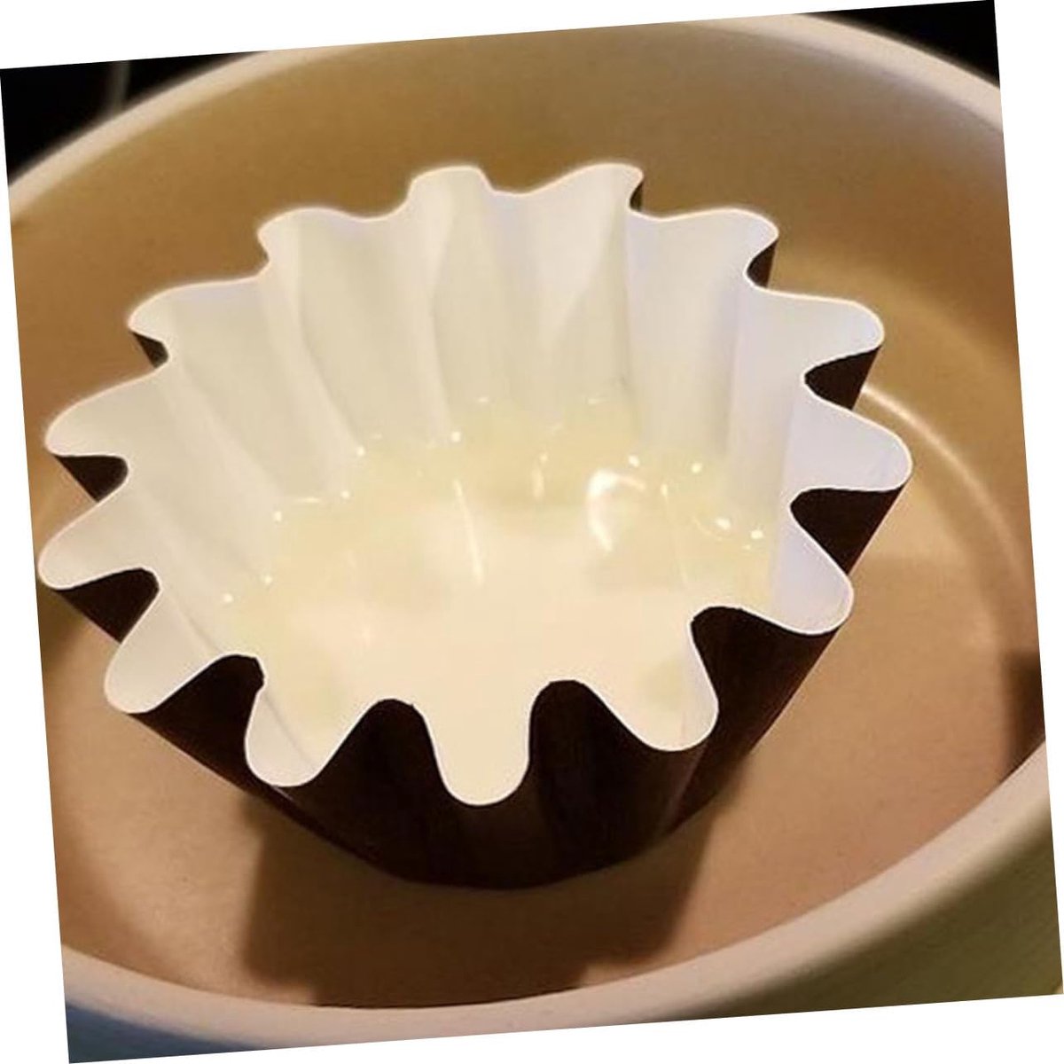 Wax Melt Liners - Wax Tray Liners - Geurverspreiding Thuis - Lekvrij Herbruikbaar - 8.5 cm - Zwart