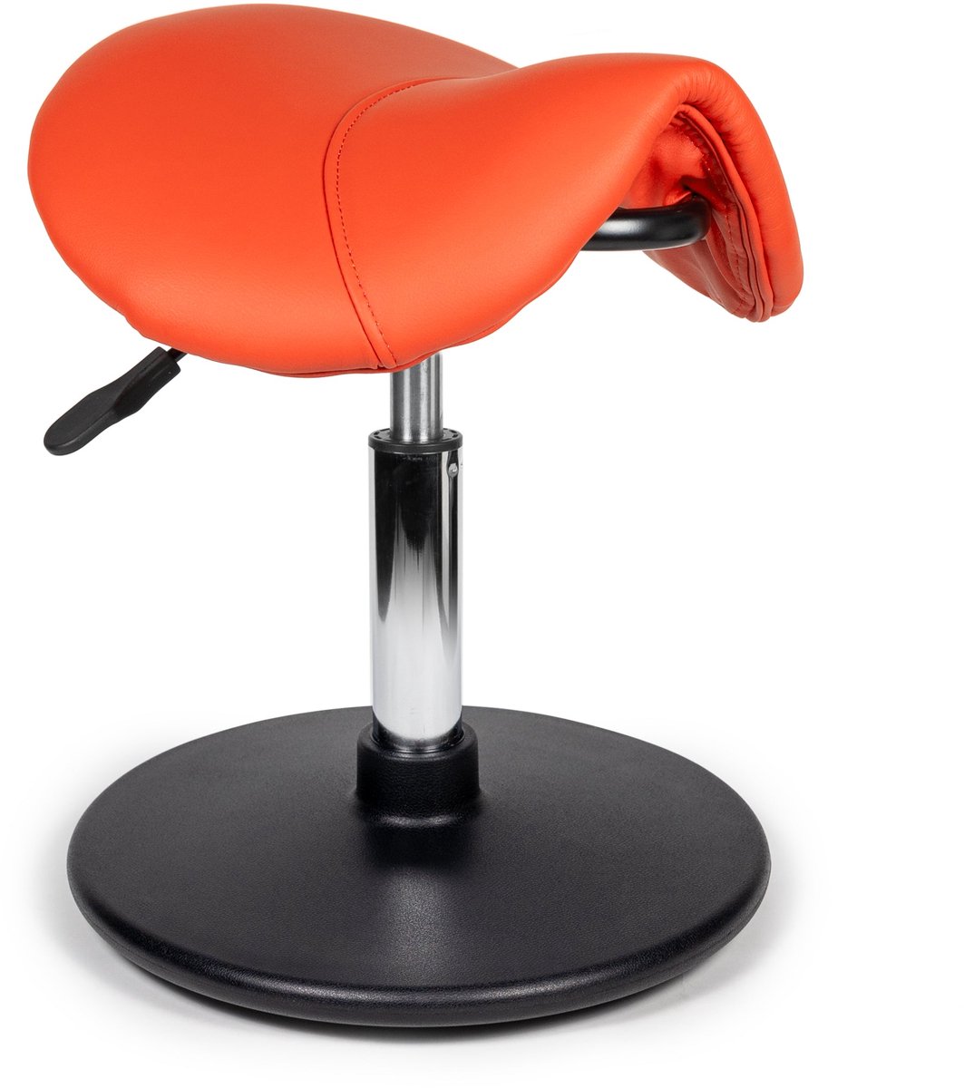 Ergonomische Balanskruk Oranje Hoog (70-86cm)