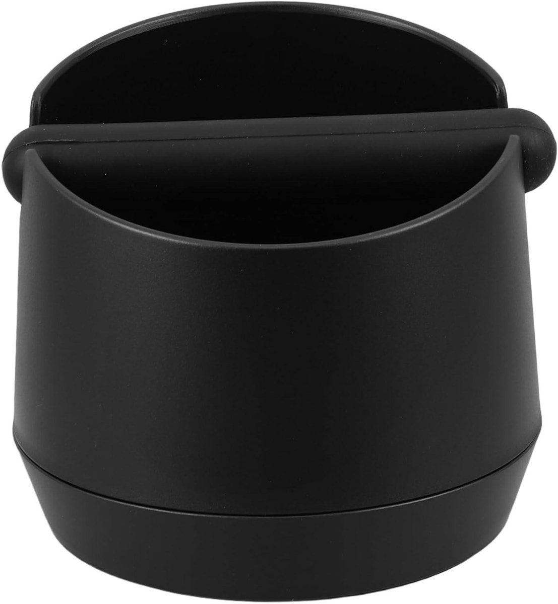 Koffiedik Container Afvalbak Koffie Koffiezetapparaat Onderhoud Stille Anti-slip Basis 16 x 14.7 x 12.7 cm Zwart