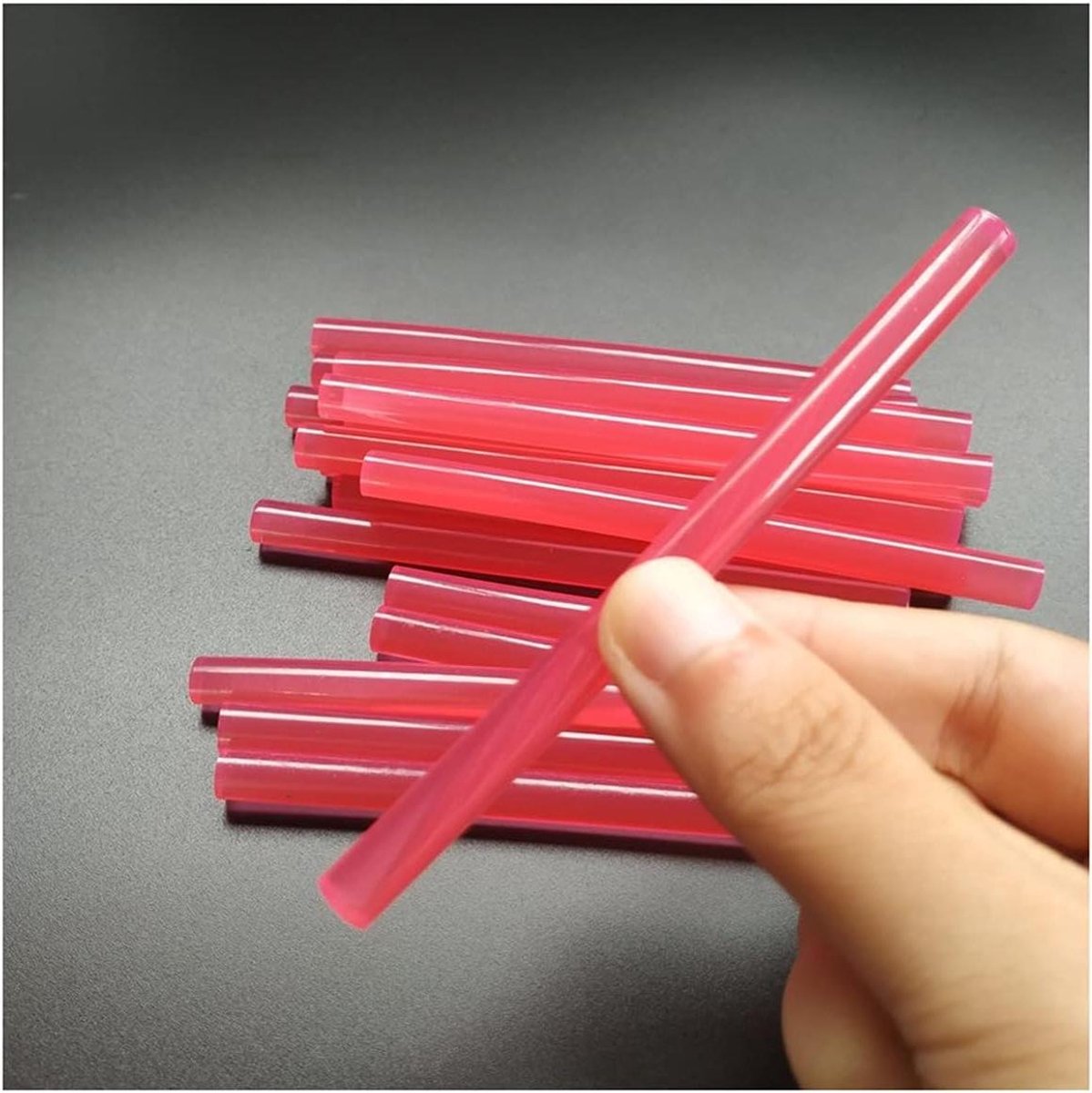 Hotmeltlijmsticks - Lijmsticks - Sieraden Knutselen - Meerkleurig Flexibel - 7 mm x 100 mm - Tegelblauw