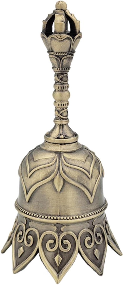 Handklokken - Bel Instrument - Signalen Geven - Luid en Helder - 12 x 5 cm - Meerkleurig