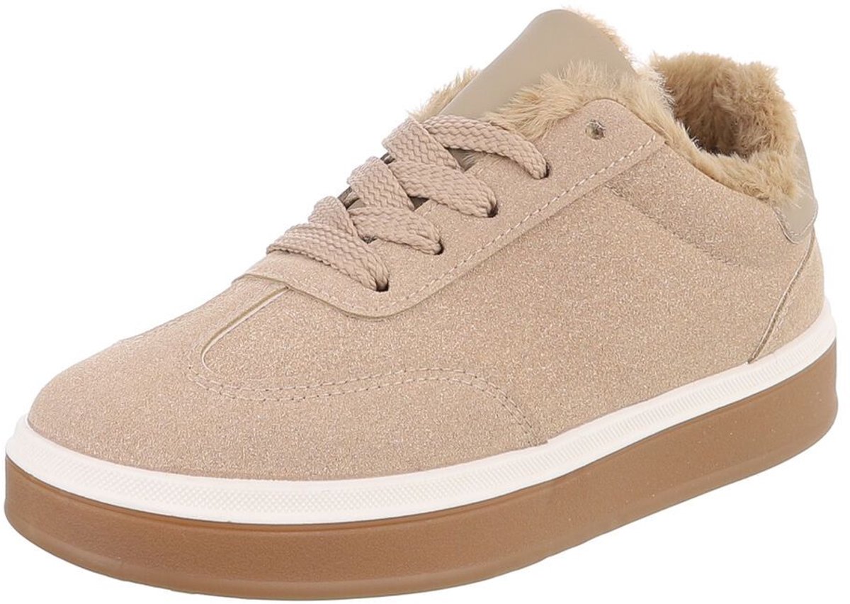 Sneaker - Vetersluiting en lage schacht - Dames heren Mt:38