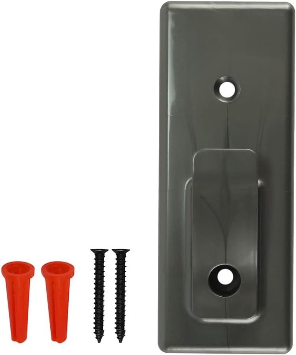 Stofzuiger Wandhouder - Muurbeugel Stofzuiger - Opbergen Stofzuiger - Sterke Compatibiliteit - 158 x 6 cm - Wit