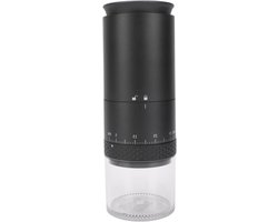Elektrische Koffiemolen - Koffiebonenmaler USB - Verse Koffie Zetten - 38 Maalinstellingen - Compact Ontwerp - Zwart
