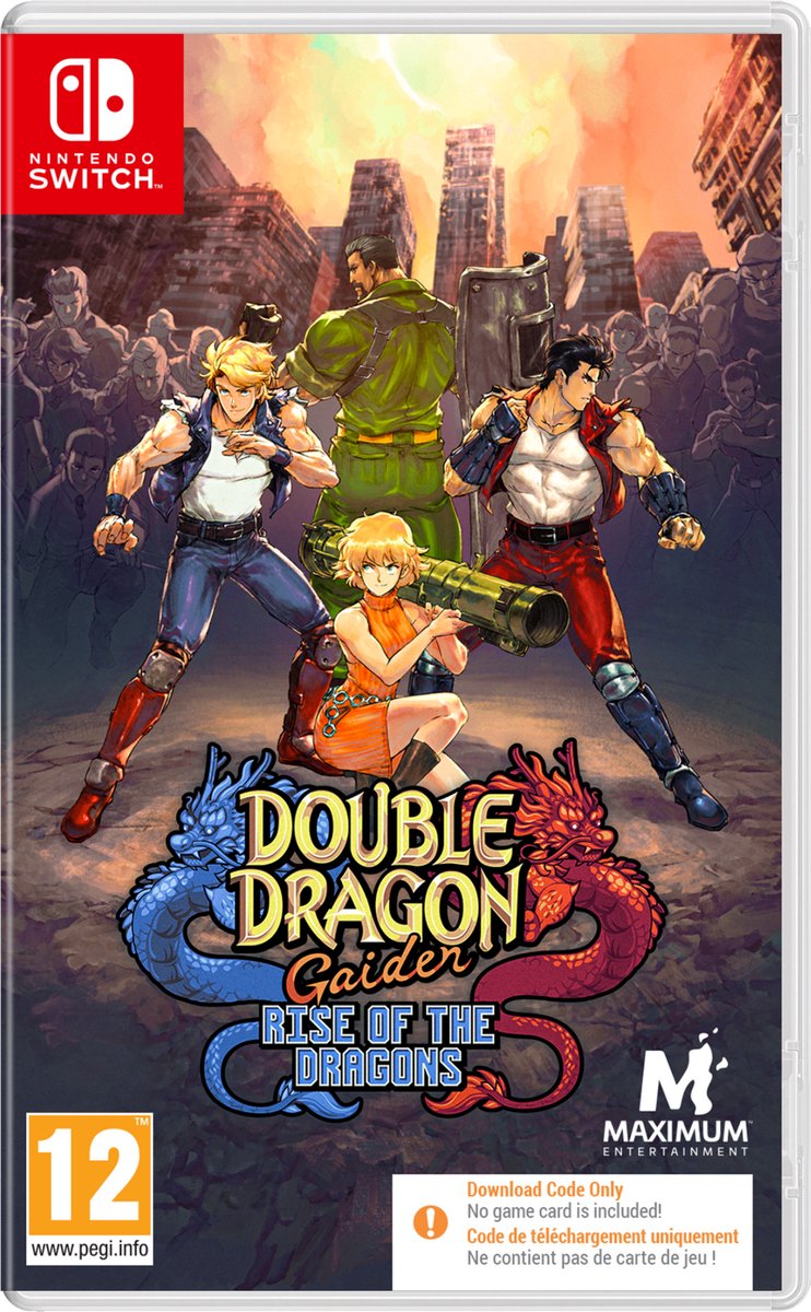 Double Dragon Gaiden: Rise of the Dragons SWITCH (Code de téléchargement)