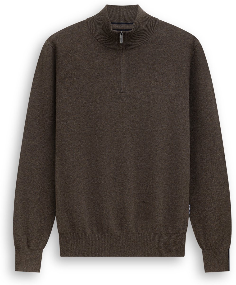 State of Art Trui Trui Met Halve Rits En Borduursel 13126004 8900 Mannen Maat - 3XL