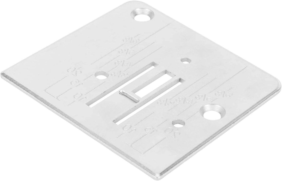 Naaimachine Naaldplaat - Steekplaat Naaimachine - Naaiprojecten Uitvoeren - Gemaakt van Q235 Staal - Ca. 65 x 6 cm - Zilverkleurig
