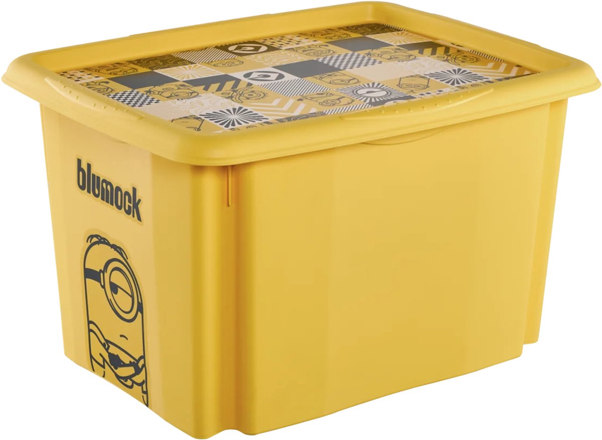 keeeper opbergbox Karolina Minions, 30 liter, geel, 35x45x27 cm
