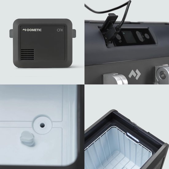 Compressor Koelbox 25 Liter, Elektrische Koelbox met App-bediening, -22°C tot +20°C, 12/24V & 100-240V, Waterdicht — afbeelding 3