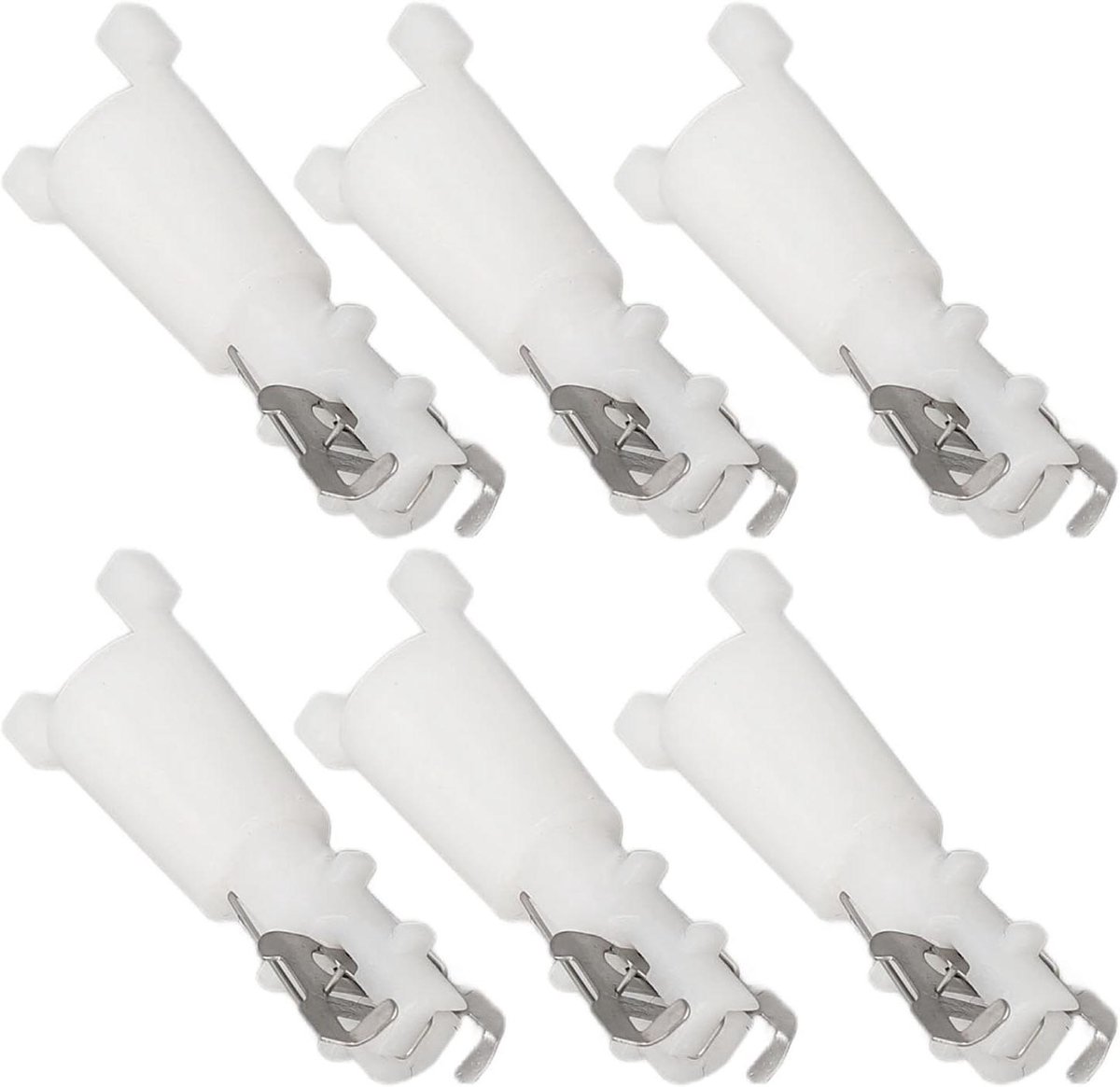 Neushaartrimmer Vervangkoppen - Neustrimmer Bladen - Persoonlijke Verzorging - Roestbestendige Stalen Messen - 20 Stuks - Zilver