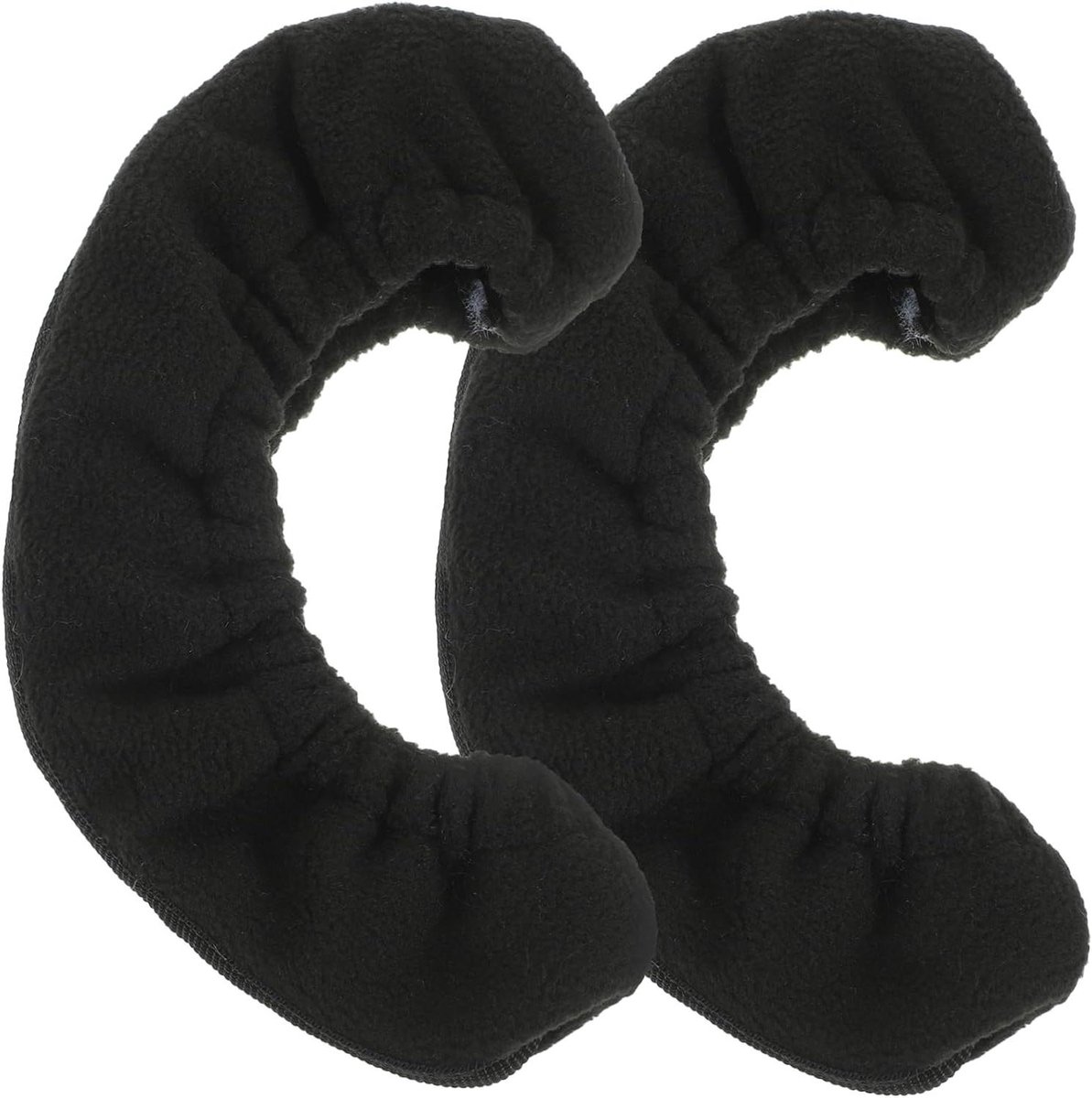 Schaats Beschermers - Meshoezen Paar - Schaatsen Beschermen - Duurzaam Stof Materiaal - 6.68x2.75 Inch - Zwart