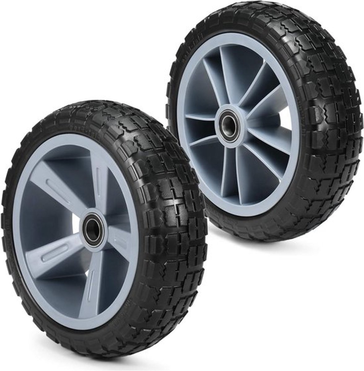 10 Inch Lekvrije Kayak Vervangwiel van TPU Nylon met 150 kg Laadcapaciteit voor Kayak Trolley en Boot